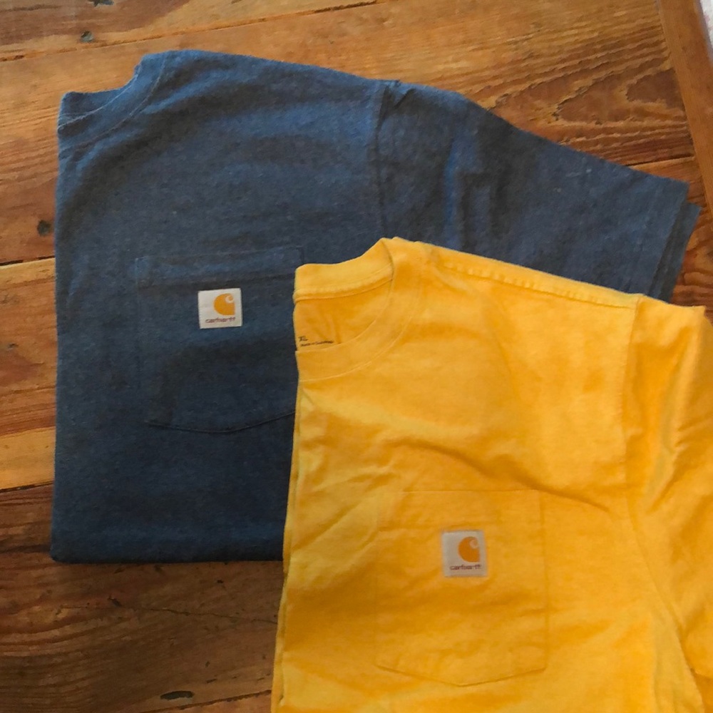 2 Carhartt Short sleeve work T-Shirts
